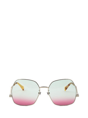 Gucci Eyewear Square Frame Sunglasses