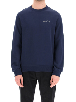 A.p.c. Item Logo Sweatshirt