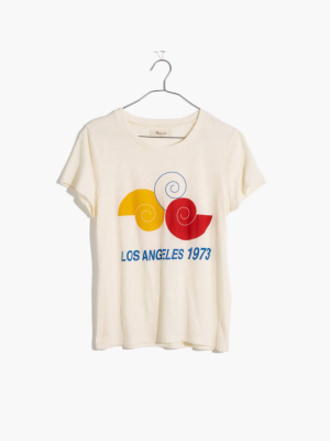 Los Angeles 1973 Graphic Lo-fi Shrunken Tee