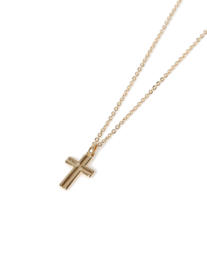 Gold Cross Necklace*