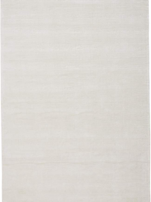 Feizy Batisse Luxe Viscose Handwoven Rug - Available In 6 Sizes - Bright White