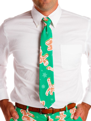 The Ninja Bread | Gingerbread Cookie Christmas Tie