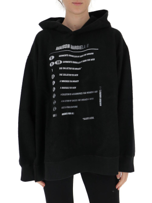 Mm6 Maison Margiela Motocross Hoodie