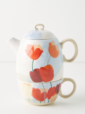 Tulip Tea-for-one Set