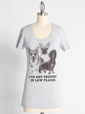 Friends In Low Places Graphic Tee