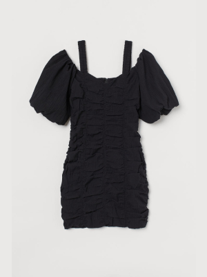 Open-shoulder Dress
