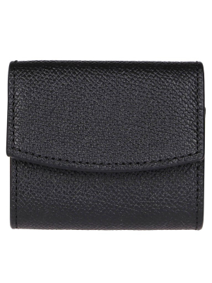 Maison Margiela Logo Print Fold-over Wallet