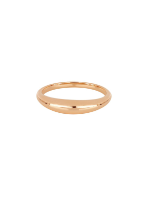 Dome Ring - Rose Gold