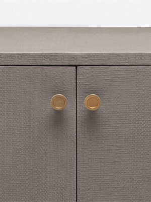 Ramon 3 Door Buffet Seal Faux Raffia