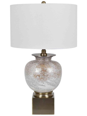 Selborne Table Lamp, Golden Opal