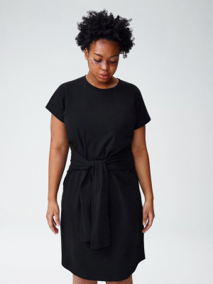 Misa Jersey Dress - Black