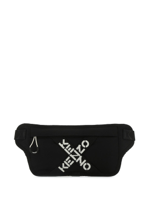 Kenzo Sport Logo Print Belt Bag