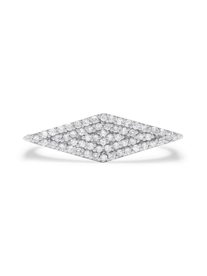 Effy Pave Classica 14k White Gold Diamond Ring, 0.24 Tcw