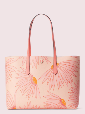 Molly Falling Flower Large Tote