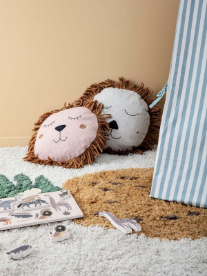 Ferm Living Kids Lion Safari Cushion