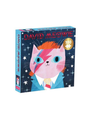 David Meowie Music Cats 100 Piece Puzzle