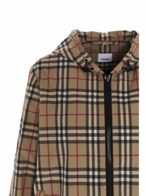 Burberry Everton Vintage Check Hooded Jacket