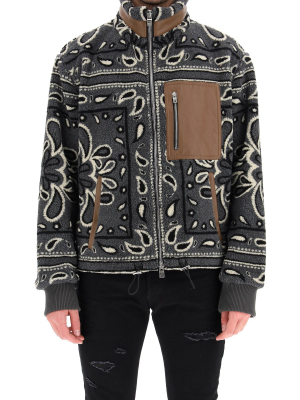 Amiri Bandana Zipped Jacket