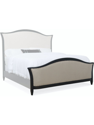 Ciao Bella 5/0 Upholstered Footboard- Black