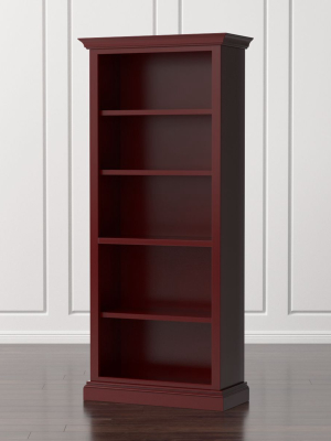 Cameo Red Open Bookcase