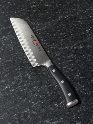 Wusthof ® Classic Ikon 7" Hollow Edge Santoku Knife