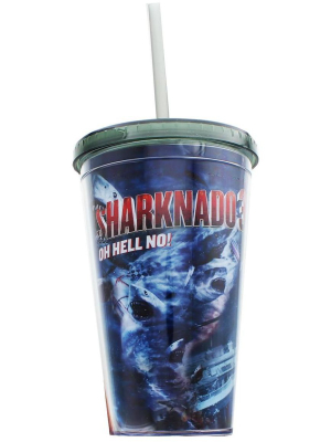 Just Funky Sharknado 3: Oh Hell No! 18oz Carnival Cup