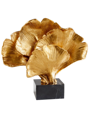 Gilded Bloom Sculpture