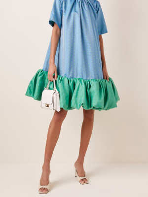 Wendy Taffeta Shift Dress