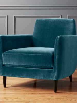 Parlour Cyan Blue Chair