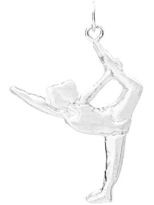 Standing Bow Pose Yoga Charm