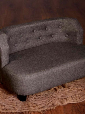 Mini Sofa - Model 10 - Twotone Charcoal