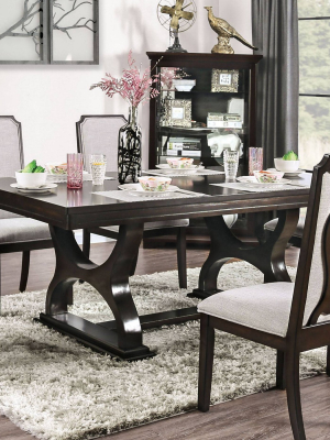 Yorktown Rectangular Dining Table Espresso - Iohomes