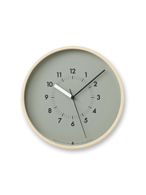 Soso Clock In Grey