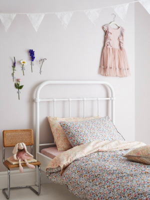 Bedding Made With Liberty Fabric Betsy Grey