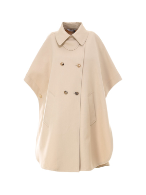 Max Mara Bertone Cape Coat