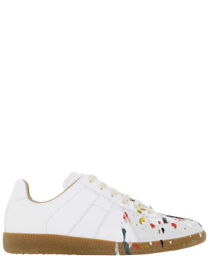 Maison Margiela Replica Paint Splatter Sneakers