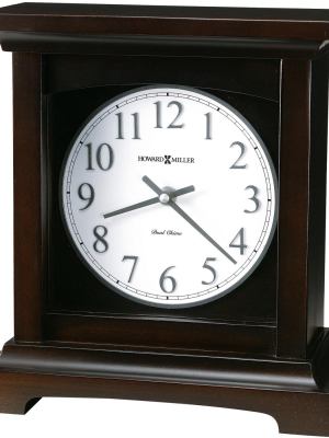 Howard Miller 630246 Howard Miller Urban Mantel Ii Mantel Clock 630-246 Black Coffee