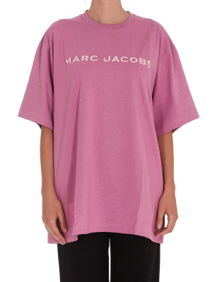 Marc Jacobs Logo Printed Crewneck T-shirt