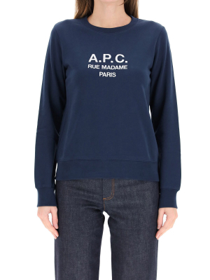 A.p.c. Tina Logo Sweatshirt