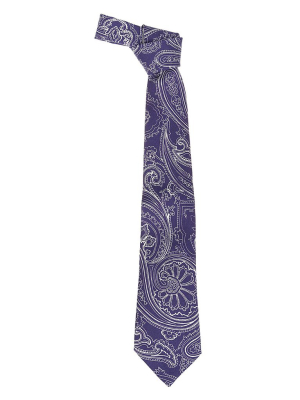 Etro Paisley Printed Tie