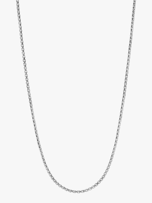 Men's Silver Box Chain