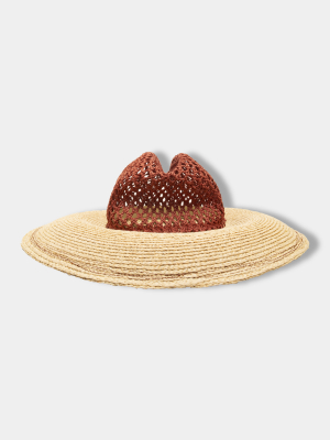 Screen Door Raffia Hat