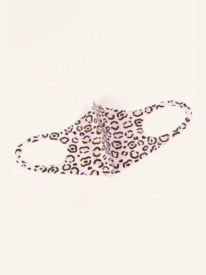 Leopard Print Anti-bacterial Washable Face Mask