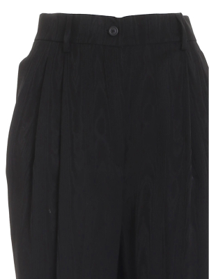 Alberta Ferretti High Waisted Straight-leg Pants