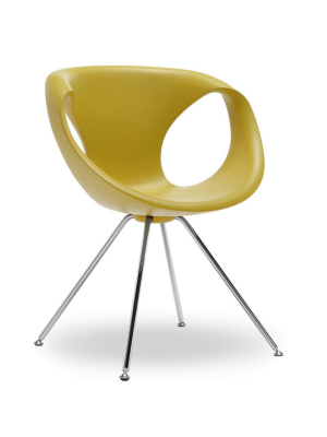 Up Soft Touch Chair With Metal Base 907.01 By Tonon