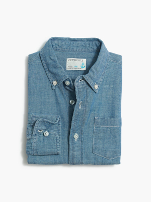 Boys' Long-sleeve Chambray Shirt