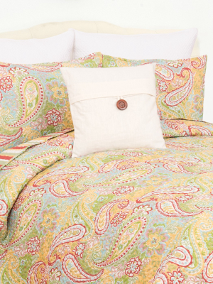 C&f Home Kaylee Cute Paisley Quilt Mini Set