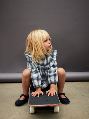 Ruffled Plaid Dress