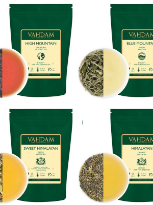 Assorted Tea Loose Leaf Sampler | 10 Variants, 50 Servings