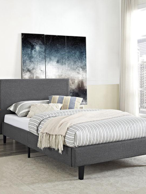Emma Twin Fabric Bed Frame